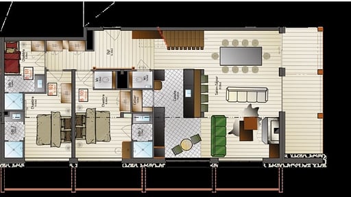 Apartment Madeleine Grundriss