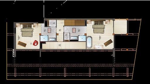 Apartment Madeleine Grundriss