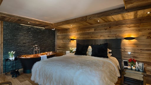 Apartment Penthouse le Coin Perdu Slaapkamer 1