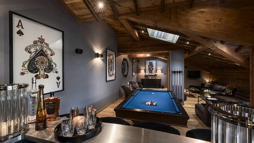 Apartment Penthouse le Coin Perdu Biljart