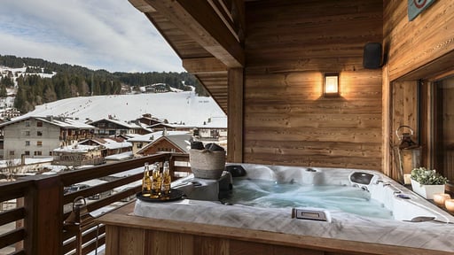 Apartment Penthouse le Coin Perdu Jacuzzi