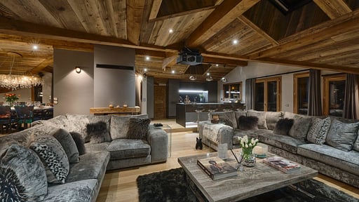 Apartment Penthouse le Coin Perdu Woonkamer