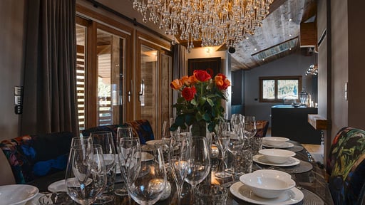 Apartment Penthouse le Coin Perdu Eethoek
