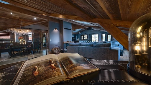Apartment Penthouse le Coin Perdu Woonkamer