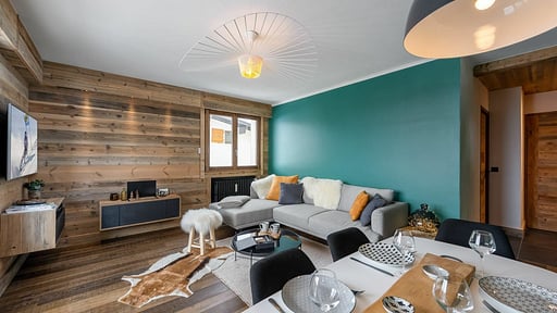 Apartment Sabaudia Woonkamer