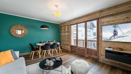 Apartment Sabaudia Woonkamer