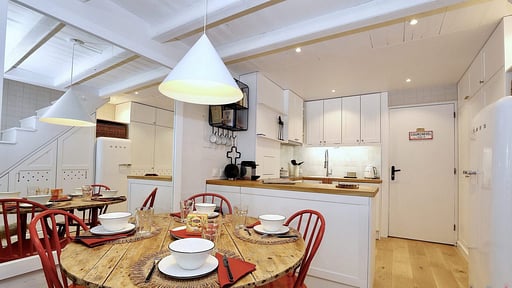 Apartment Solaret des Brigues 207 Dining area