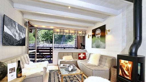 Apartment Solaret des Brigues 207 Living room