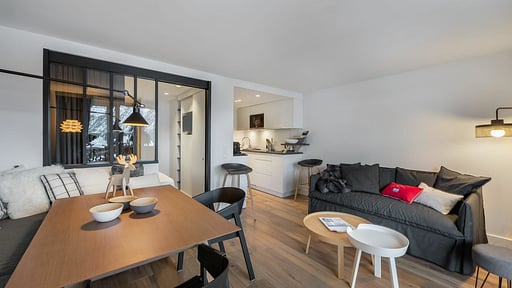 Apartment Soleil Levant 77-78B Wohnbereich