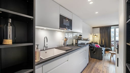 Apartment Soleil Levant 77-78B Küche