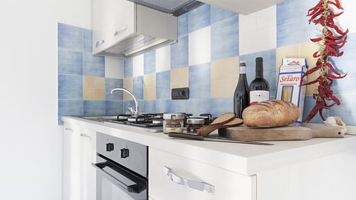 Apartment Tetto Bianco Cucina