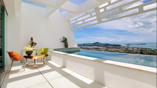 Aqua 208 Villa Swimming pool