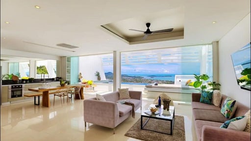 Aqua 208 Villa Living room