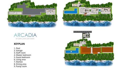 Arcadia at Cape Laem Sor Estate Grundriss