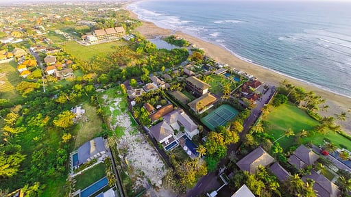 Arnalaya Beach House Drone pictures