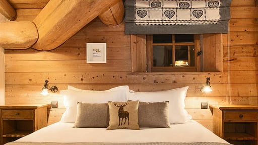 Chalet Arosa Schlafzimmer 1