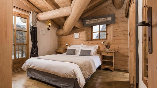 Chalet Arosa Schlafzimmer 1