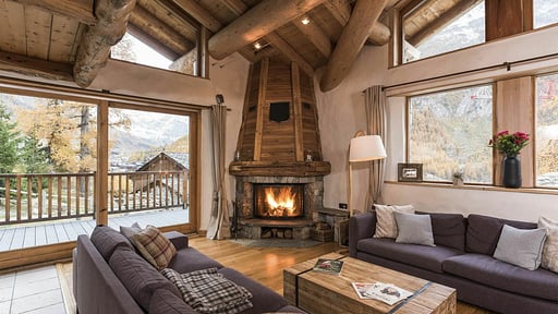 Chalet Arosa Wohnbereich