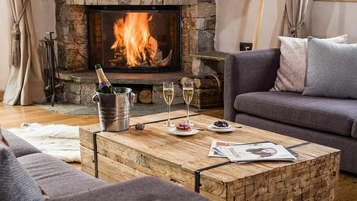 Chalet Arosa Wohnbereich