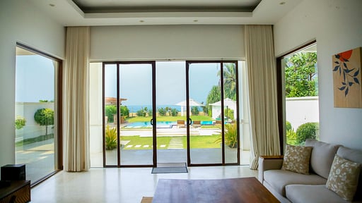 Aryan Beach Villa Living room