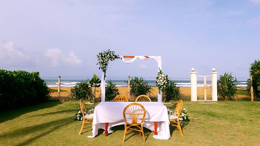 Aryan Beach Villa Wedding pictures