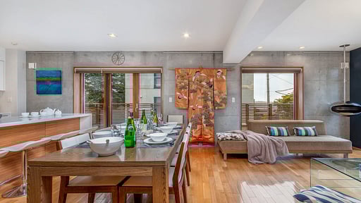 Asanagi House Dining area