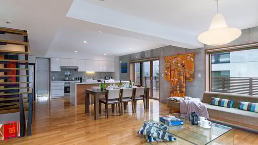 Asanagi House Dining area