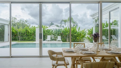 Asherah Villa Dining area