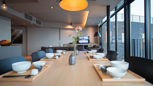 Aspect Niseko Five Bedroom Platinum Executive Suite Dining area