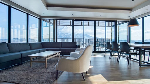 Aspect Niseko Platinum Suite G01 Living room