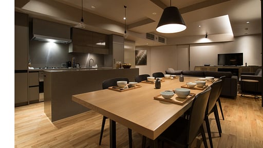 Aspect Premium Suite 103/203 Dining area