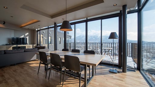 Aspect Niseko Premium Suite 303 Dining area