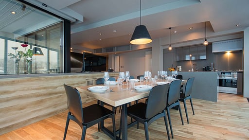 Aspect Niseko Premium Suite G02 Dining area