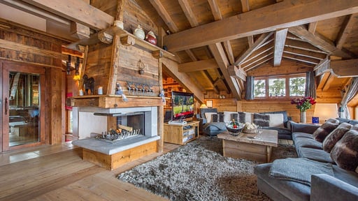 Chalet Aspen Woonkamer