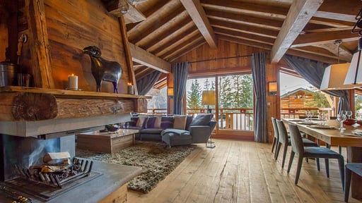 Chalet Aspen Woonkamer
