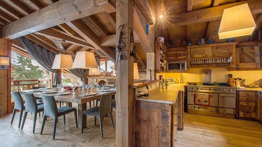 Chalet Aspen Eethoek