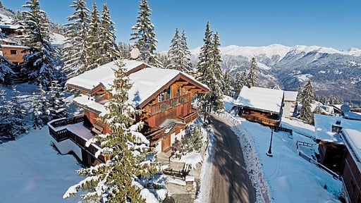 Chalet Aspen Drone foto's