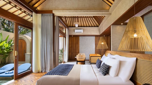 Asvara Resort 1 Bedroom Villa with Private Pool Bedroom 