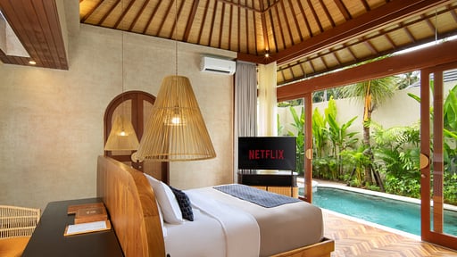 Asvara Resort 1 Bedroom Villa with Private Pool Bedroom 