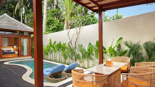 Asvara Resort Two Bedroom with Private Pool Living room