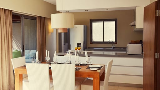 Athena Villa 1 Dining area