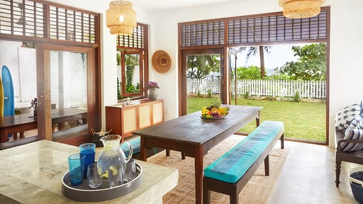 August Beach House Dining area