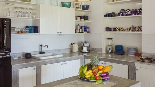 August Beach House Kitchen