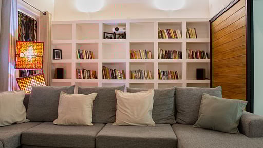 Avalon and Acland Villa Media room