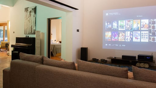 Avalon Villa Media room