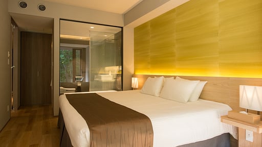 Aya Niseko Two Bedroom Forest View Bedroom 1