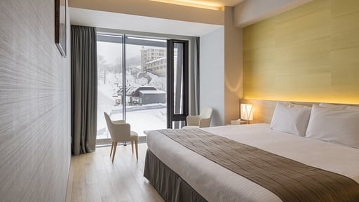 Aya Niseko Two Bedroom Ski Resort View Bedroom 1