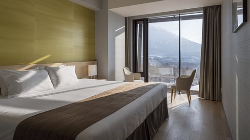 Aya Niseko Two Bedroom Yotei View Bedroom 1