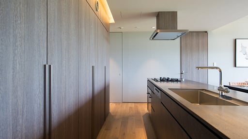 Aya Niseko Three Bedroom Yotei View Kitchen