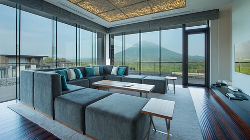 Aya Niseko Penthouse A Yotei View Living room